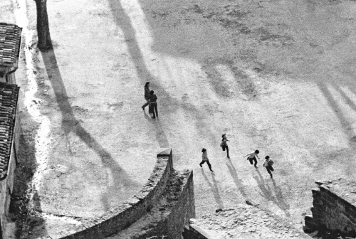 Kinder in Carcassonne / Frankreich