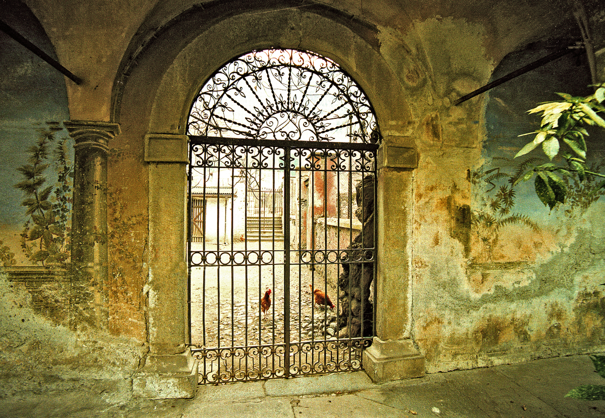 Wandmalerei in Tirano 1 / Italien 